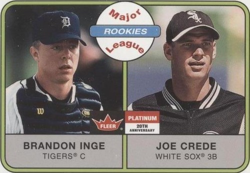 2001 Fleer Platinum - Brandon Inge Joe Crede #266