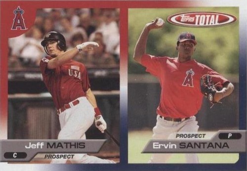 2005 Topps Total - Ervin Santana Jeff Mathis #691