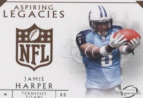 2011 Topps Gridiron Legends Jamie Harper #AL-JH