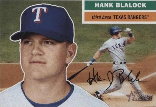 2005 Topps Heritage - Hank Blalock #286