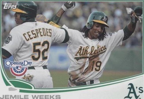 2013 Topps Opening Day - Jemile Weeks #18