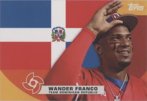 TOPPS WBC 2023 WANDER FRANCO 25シリアル 2023 Topps #WBC-25 Wander Franco World Baseball Classic