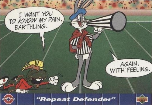 1992 Upper Deck Comic Ball IV Bugs Bunny Marvin the Martian #130