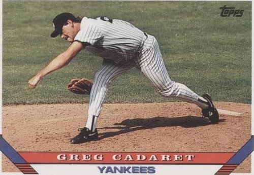 1993 Topps - Greg Cadaret #478