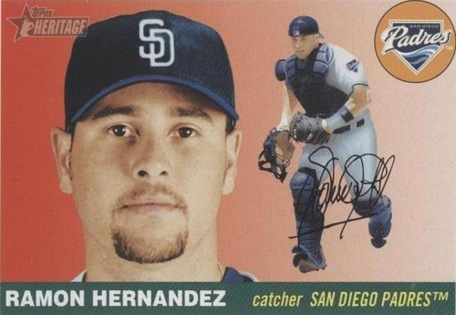 2004 Topps Heritage - Ramon Hernandez #78
