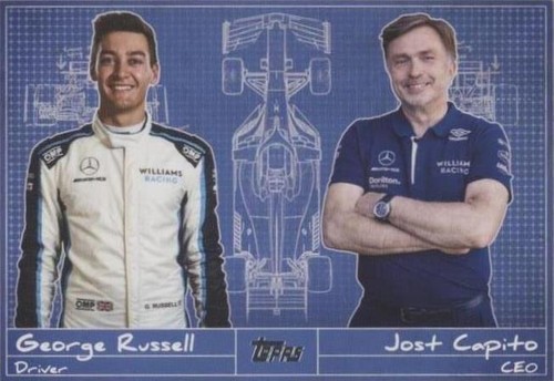 2021 Topps Formula 1 - George Russell Jost Capito #D-7