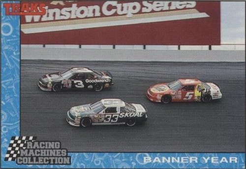 1992 Traks Racing Machines - Dale Earnhardt Harry Gant Ricky Rudd #9