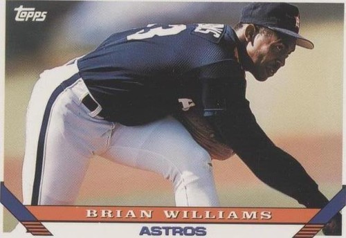 1993 Topps - Brian Williams #614