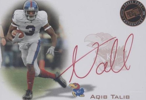 2008 Press Pass Aqib Talib #PPS-AT