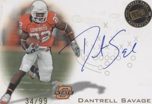2008 Press Pass Dantrell Savage #PPS-DS