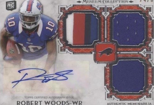 2013 Topps Museum Collection Robert Woods #SSTRA-RW