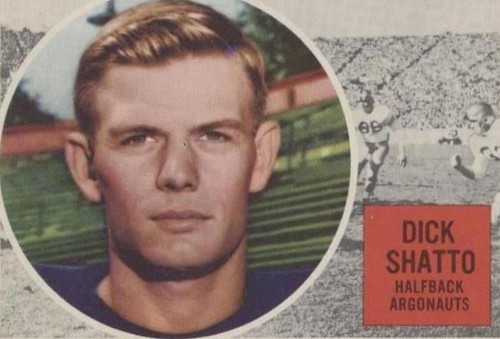 1960 Topps CFL Dick Shatto #76