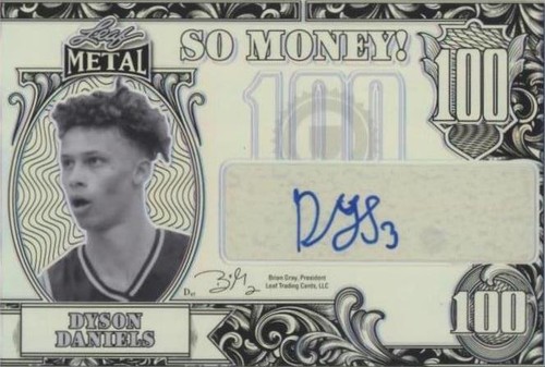 2021-22 Leaf Metal - Dyson Daniels #SM-DD1