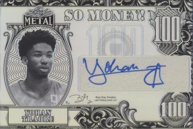 2021-22 Leaf Metal - Yohan Traore #SM-YT1