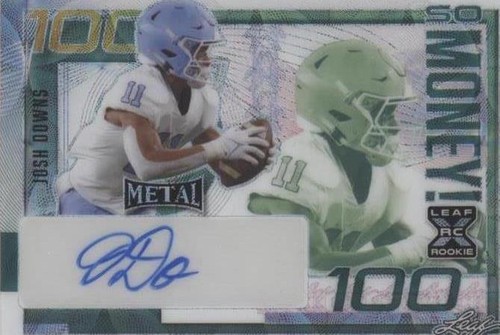 2023 Leaf Metal Josh Downs #SM-JD1