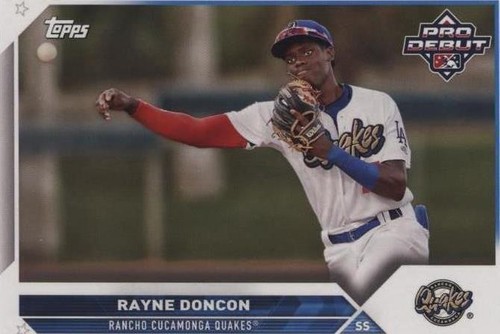 2023 Topps Pro Debut - Rayne Doncon #PD-23
