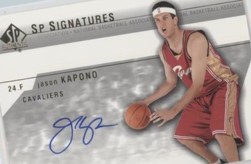 2003-04 SP Authentic - Jason Kapono #JO-A