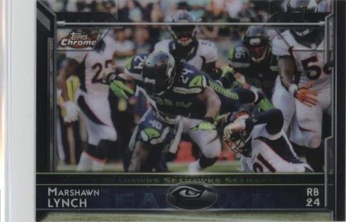 2015 Topps Chrome Mini Marshawn Lynch #1