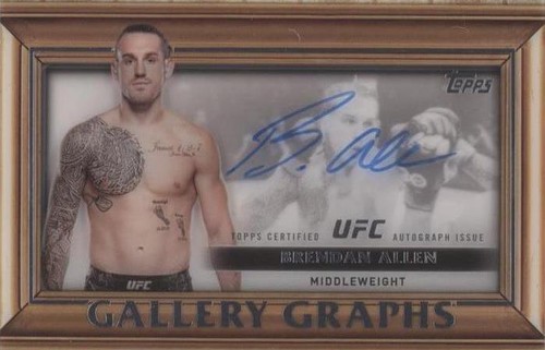 2024 Topps UFC Knockout - Brendan Allen #GYG-BAN