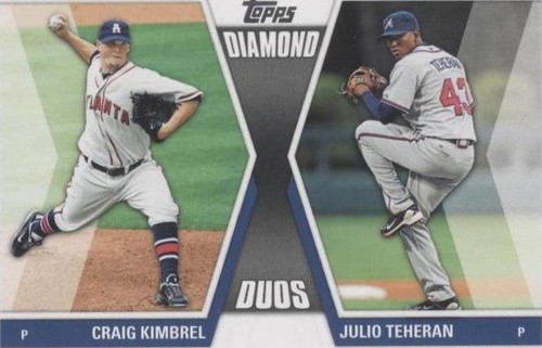 2011 Topps Update Series - Craig Kimbrel Julio Teheran #DD-17