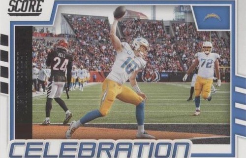 2022 Score Justin Herbert #C-JH