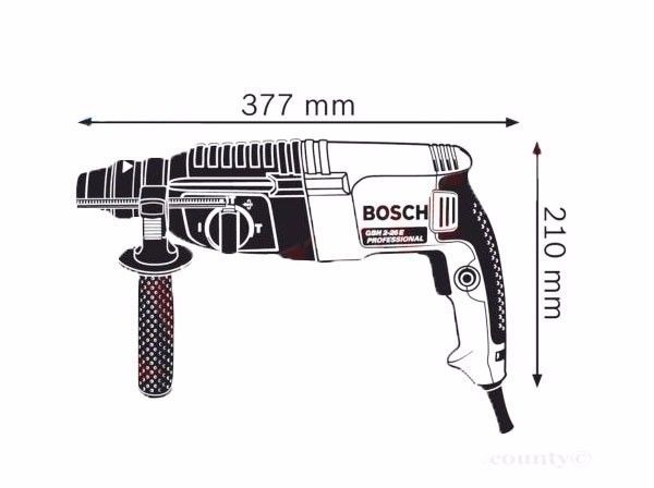 New Rotary Hammer With SDS-plus Bosch GBH 2-26 E Professional Tool  