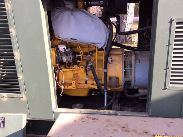 Generator 30KW MEP-805 John Deere turbo diesel low hours