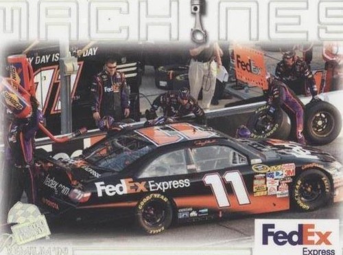 2009 Press Pass Premium - Denny Hamlin #38