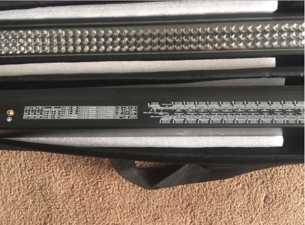 Wall wash 252 LED DMX 42