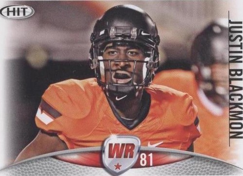 2012 SAGE Hit Justin Blackmon #81