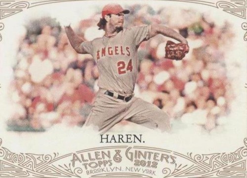 2012 Topps Allen & Ginter's - Dan Haren #215