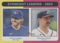 2024 Topps Heritage Mini - Kevin Gausman Spencer Strider #312