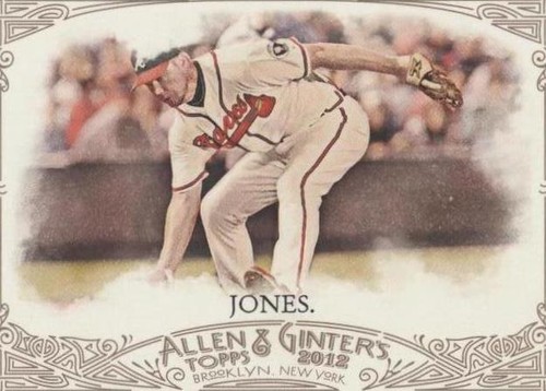 2012 Topps Allen & Ginter's - Chipper Jones #33