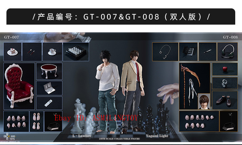GAMETOYS デスノート L LAWLIET GT-007 1/6 スケール GAMETOYS 1/6 GT-007 L·Lawliet Action Figure DEATH NOTE Joint