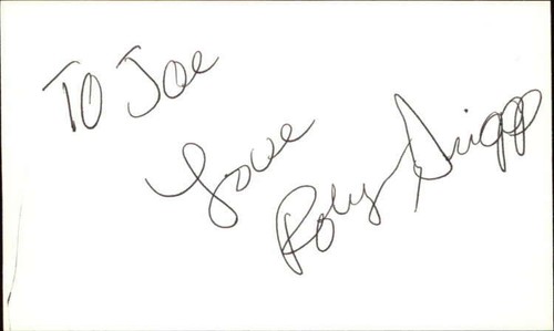 Mystery Autograph 10 ACTOR/ACTRESS? Signed 3