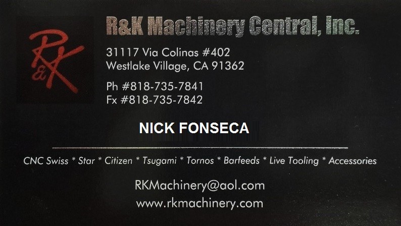 STAR CNC SB16C CNC Swiss Lathe with LNS Barfeed