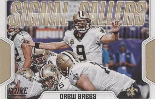 2018 Score Drew Brees #21