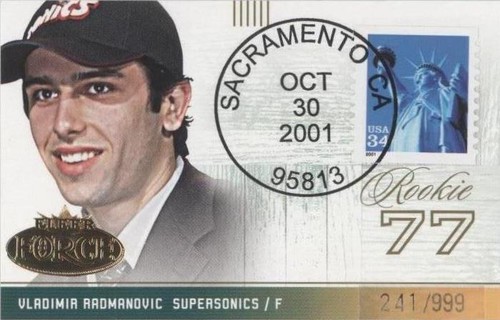 2001-02 Fleer Force - Vladimir Radmanovic #112