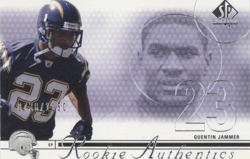 2002 SP Authentic Quentin Jammer #168