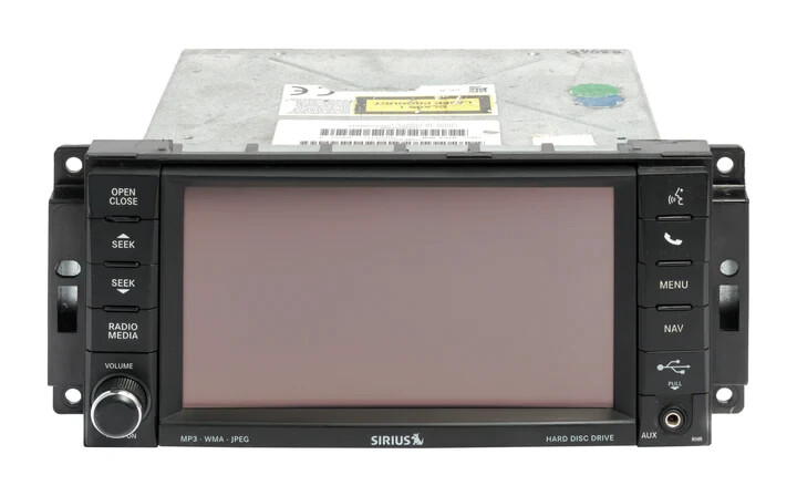 13 14 Jeep Dodge Challenger RHR Navigation Radio CD DVD Player P68089030AF