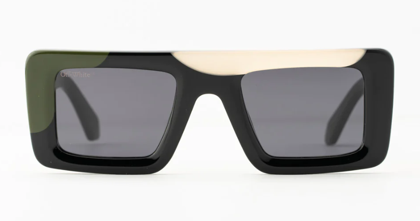 Off White Memphis - Sunglasses - Black/Grey | eBay