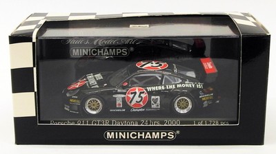 1/43 Scale Model Car 430 006975 Porsche 911 GTR3 Daytona 2000