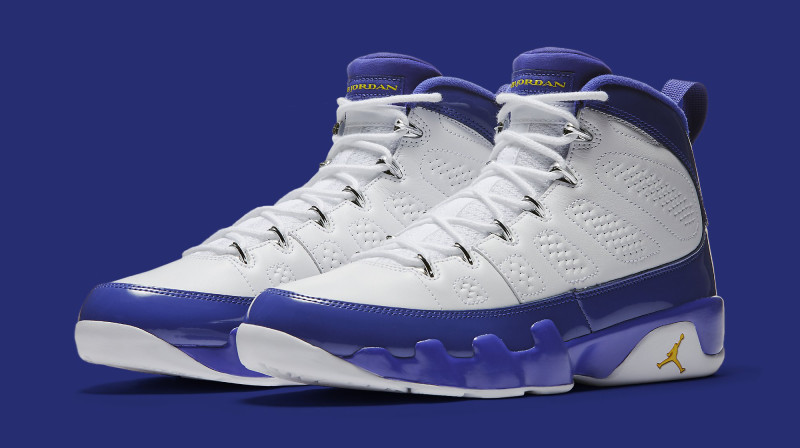 Nike Air Jordan 9 IX Retro Lakers Kobe Bryant PE Size 8