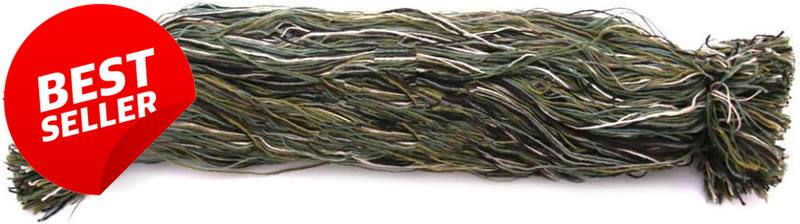 Ghillie Suit Thread Synthetic Camouflage Yarn DIY Hunting Sniper Craft - US