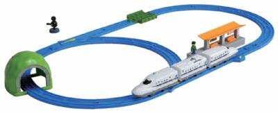 Takara Tomy Plarail Series N700A Shinkansen Basic Set w/First plarail DVD