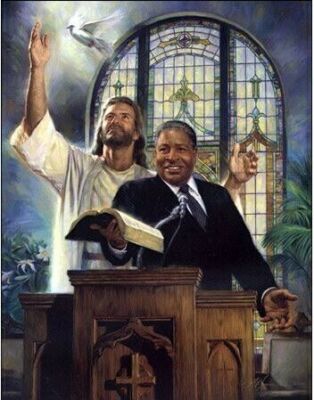 Nathan Greene - Preaching The Word Inspirational Art