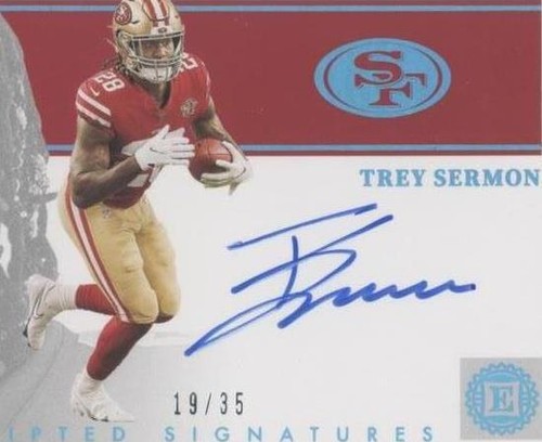 2021 Panini Encased Trey Sermon #SS-TS