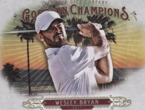 2018 Upper Deck Goodwin Champions - Wesley Bryan #77