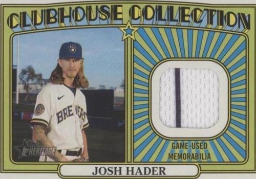 2021 Topps Heritage - Josh Hader #CCR-JH