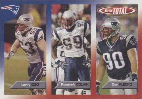 2005 Topps Total Dan Klecko Larry Izzo Rosevelt Colvin #399